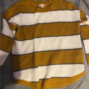 Women’s sweater size Large. SO brand